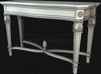 Consoles (KN_0200) 3D model for CNC machine